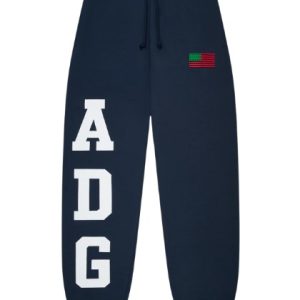 ADG Pan African American Flag Sweatpant Navy