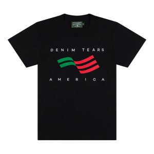 Denim Tears America Sportswear Tee Black