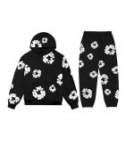 Denim Tears Cotton Wreath Sweatsuit Black