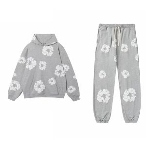 Denim Tears Cotton Wreath Sweatsuit Grey