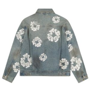 Denim Tears Dirty Wash Wreath Jacket