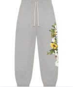 Denim Tears Floral Logo Sweatpant Grey