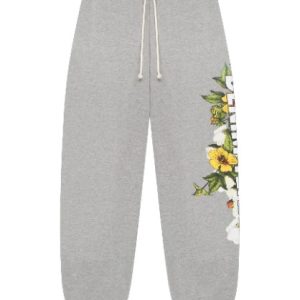 Denim Tears Floral Logo Sweatpant Grey