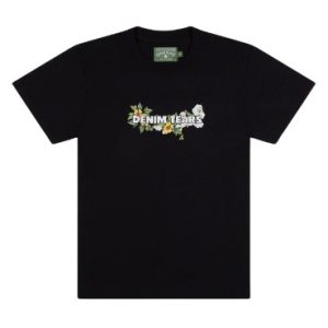 Denim Tears Logo Tee Black