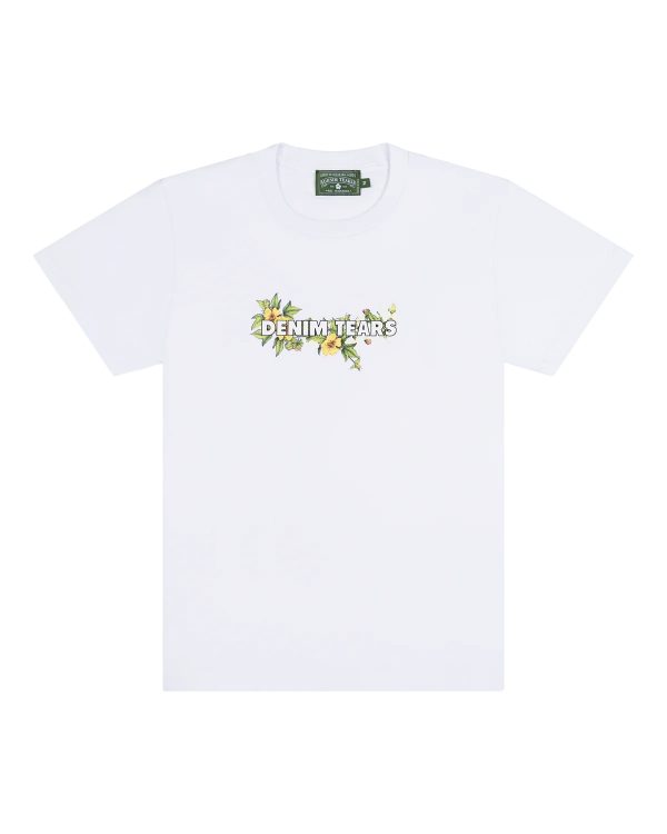 Denim Tears Logo Tee White