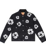 Denim Tears Over Wreath Jacket Black