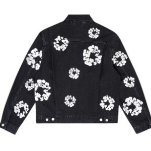 Denim Tears Over Wreath Jacket Black