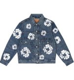 Denim Tears Over Wreath Jacket Dark Wash