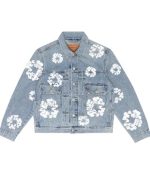 Denim Tears Over Wreath Jacket Light Wash