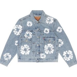 Denim Tears Over Wreath Jacket Light Wash