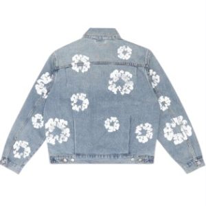 Denim Tears Over Wreath Jacket Light Wash