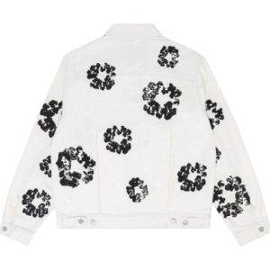 Denim Tears Over Wreath Jacket White