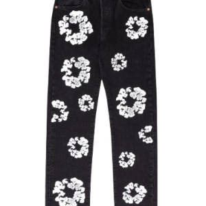 Denim Tears The Cotton Wreath Jean Black