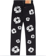 Denim Tears The Cotton Wreath Jean Black