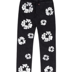 Denim Tears The Cotton Wreath Jean Black