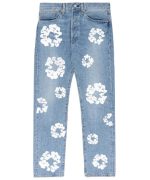 Denim Tears The Cotton Wreath Jean Light Wash