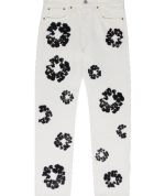 Denim Tears The Cotton Wreath Jean White