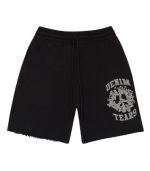 Denim University Sweat Shorts Black