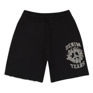 Denim University Sweat Shorts Black