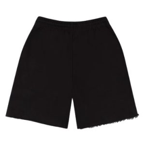 Denim University Sweat Shorts Black