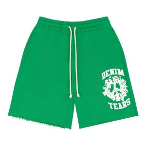 Denim University Sweat Shorts Green