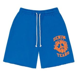 Denim University Sweat Shorts Royal Blue