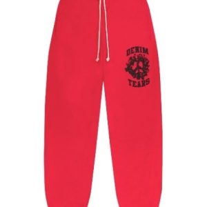 Denim University Sweatpants Red