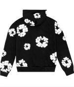 The Cotton Wreath Hoodie Black