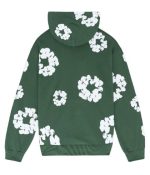 The Cotton Wreath Hoodie Green