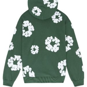 The Cotton Wreath Hoodie Green