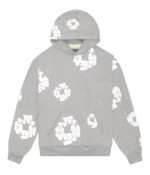 The Cotton Wreath Hoodie Grey