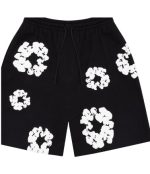 The Cotton Wreath Shorts Black