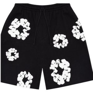 The Cotton Wreath Shorts Black