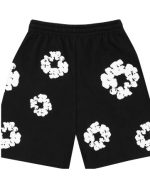 The Cotton Wreath Shorts Black