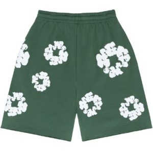 The Cotton Wreath Shorts Green