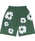 The Cotton Wreath Shorts Green