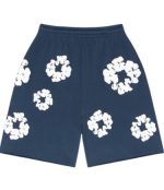 The Cotton Wreath Shorts Navy