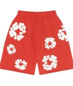 The Cotton Wreath Shorts Red