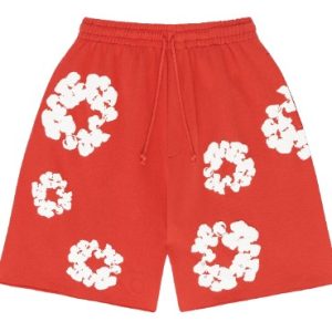 The Cotton Wreath Shorts Red